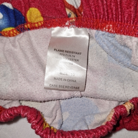 Super Mario two-piece night suit size 10 - Picture 7 of 7
